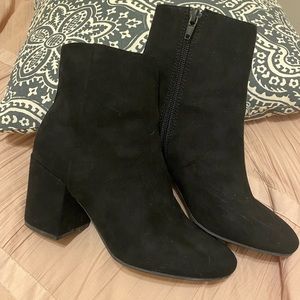 Black booties
